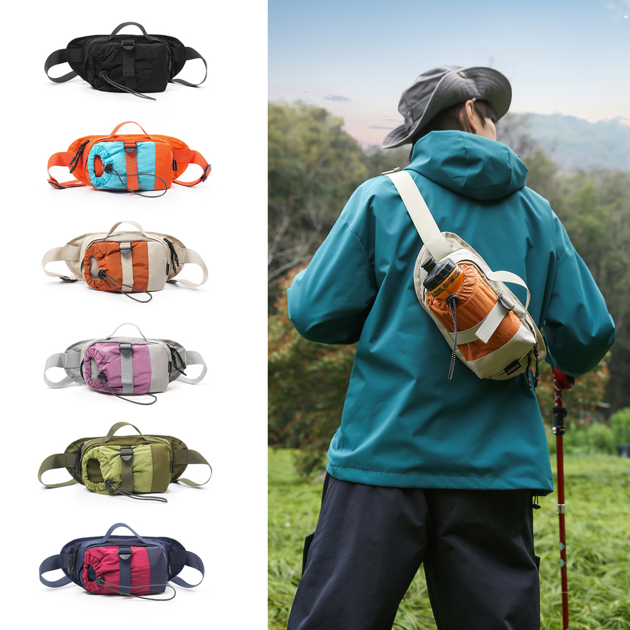 Hydration Pack Outdoor - Unisex Crossbody Bag – Korean Minimalist