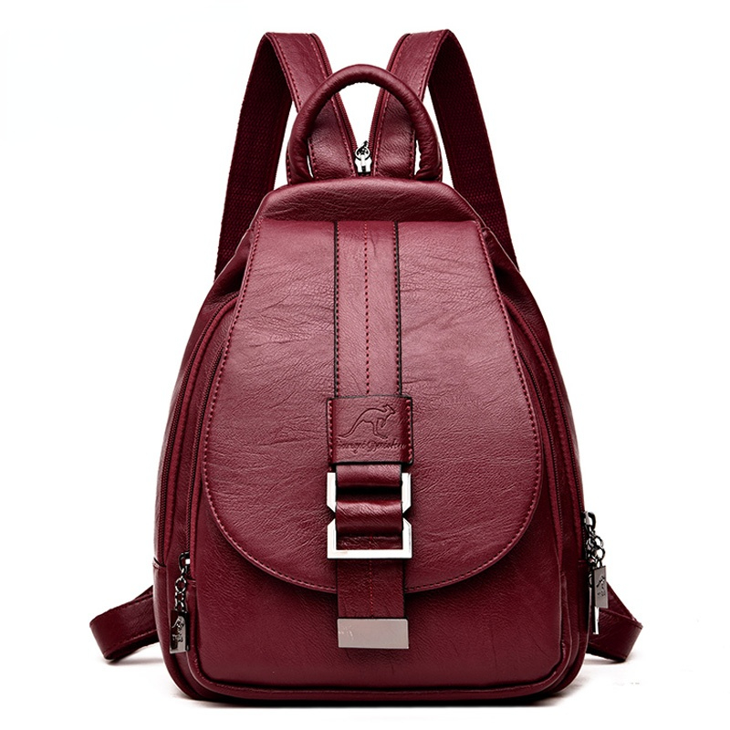 Thiết Kế Ốp Lưng Nữ Da Lưng Nữ - đánh giá và giá Leather Backpack Vintage