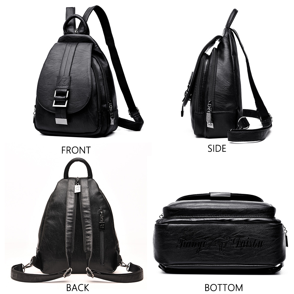 Thiết Kế Ốp Lưng Nữ Da Lưng Nữ - đánh giá và giá Leather Backpack Vintage
